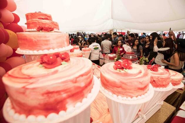 Mexiko: 15. Geburtstag von Rubi Ibarra Garcia wird zur Massenveranstaltung December 26, 2016 - Mexico - EUM20161226ACT35.JPG.VILLA DE GUADALUPE, SLP., FestFiesta-Rubi.- Aspectos de la comida que se ofrece con motivo de los XV anos de la joven Rubi, el lunes 26 de diciembre de 2016 en la comunidad de La Joya. El festejo cobro fama tras un video-invitacion que se hizo viral en redes sociales.  - ZUMAu78_ 20161226_zaf_u78_059