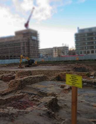 Ausgrabungen auf der Fischerinsel, Archäologie, Geschichte,Mitte,Siedlungskern von Alt-Cölln