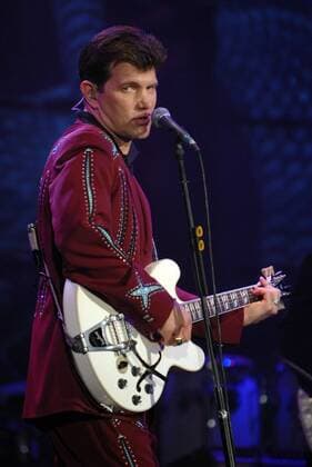 Aug 09, 2007 - Myrtle Beach, USA - Musician CHRIS ISAAK performs live as his 2007 tour makes a stop at Barefoot Landing located in Myrtle Beach. - ZUMAm78_ 20070809_rnn_m78_068