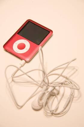 Sep 05, 2007 - San Francisco, CA, USA - Apple Revamps Entire iPod lineup and Announces Wi-Fi iTunes Store . PICTURED: Apple s Product Red iPod Nano. - ZUMAw49_ 20070905_sha_w49_975