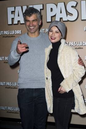 Francois Vincentelli, Freundin Alice Dufour - Premiere Film Faut pas lui dire - 02 01 2017 JBAutissier Panoramic 