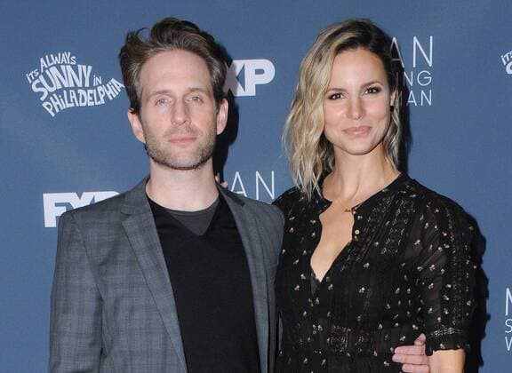 January 3, 2017 - Westwood, CA, United States - 03 January 2017 - Westwood, California - Glenn Howerton, Jill Latiano. Premiere of FXX s It s Always Sunny in Philadelphia Season 12 and Man Seeking Woman Season 3 held at the Fox Bruin Theatre. Photo Credit: AdMedia Westwood United States - ZUMAa123 20170103_zaa_a123_006