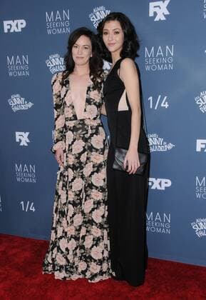January 3, 2017 - Westwood, CA, United States - 03 January 2017 - Westwood, California - Britt Lower, Katie Findlay. Premiere of FXX s It s Always Sunny in Philadelphia Season 12 and Man Seeking Woman Season 3 held at the Fox Bruin Theatre. Photo Credit: AdMedia Westwood United States - ZUMAa123 20170103_zaa_a123_065