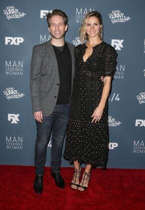 January 3, 2017 - Los Angeles, CA, United States - 03 January 2017 - Los Angeles, California - Glenn Howerton, Jill Latiano. Premiere Of FXX It s Always Sunny In Philadelphia Season 12 And Man Seeking Woman Season 3 held at Fox Bruin Theatre. Photo Credit: AdMedia Los Angeles United States - ZUMAa123 20170103_zaa_a123_185