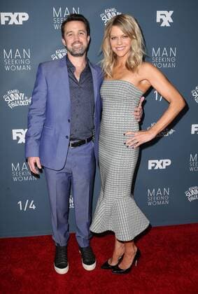 January 3, 2017 - Los Angeles, CA, United States - 03 January 2017 - Los Angeles, California - Rob McElhenney, Kaitlin Olson. Premiere Of FXX It s Always Sunny In Philadelphia Season 12 And Man Seeking Woman Season 3 held at Fox Bruin Theatre. Photo Credit: AdMedia Los Angeles United States - ZUMAa123 20170103_zaa_a123_186