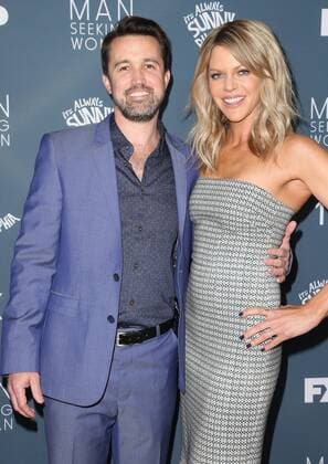 January 3, 2017 - Los Angeles, CA, United States - 03 January 2017 - Los Angeles, California - Rob McElhenney, Kaitlin Olson. Premiere Of FXX It s Always Sunny In Philadelphia Season 12 And Man Seeking Woman Season 3 held at Fox Bruin Theatre. Photo Credit: AdMedia Los Angeles United States - ZUMAa123 20170103_zaa_a123_187