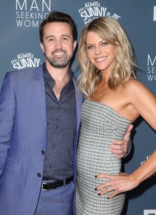 January 3, 2017 - Los Angeles, CA, United States - 03 January 2017 - Los Angeles, California - Rob McElhenney, Kaitlin Olson. Premiere Of FXX It s Always Sunny In Philadelphia Season 12 And Man Seeking Woman Season 3 held at Fox Bruin Theatre. Photo Credit: AdMedia Los Angeles United States - ZUMAa123 20170103_zaa_a123_189