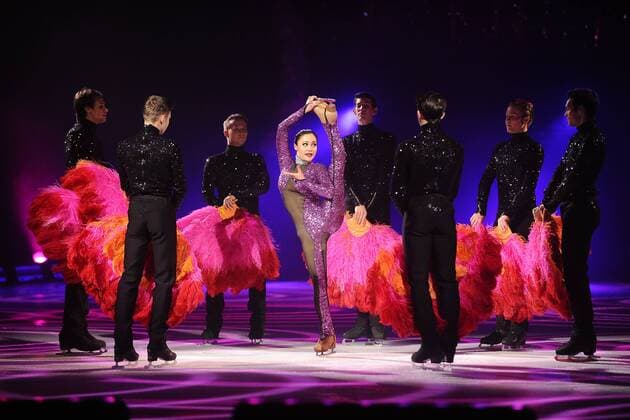 Holiday on Ice Show Time . Eiskunstläuferin Lisa Mochizucki während der Premiere der Holiday on Ice Show Time am 05.01.2017 in der Festhalle Frankfurt Main.