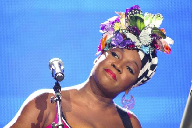 India Arie performs at the 2015 Essence Music Festival at the Superdome on July 3rd, 2015 in New Orleans, Louisiana. USA - 2015 - Essence Music Festival, New Orleans  Copyright: xAlexxMateox
