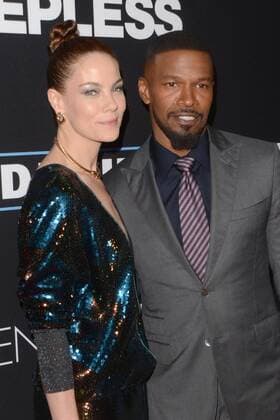 LOS ANGELES - JAN 5: Michelle Monaghan, Jamie Foxx at the Sleepless Premiere at Regal Cinemas on January 5, 2017 in Los Angeles, CA  Copyright: xHPAx xIPAx