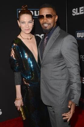 LOS ANGELES - JAN 5: Michelle Monaghan, Jamie Foxx at the Sleepless Premiere at Regal Cinemas on January 5, 2017 in Los Angeles, CA  Copyright: xHPAx xIPAx
