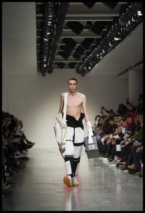 . 06 01 2017. London, United Kingdom. London Fashion Week Men s Xander Zhou at the BFC Showspace on The Strand, London, UK.  xBenxStevensx xi-Imagesx IIM-14117-0008