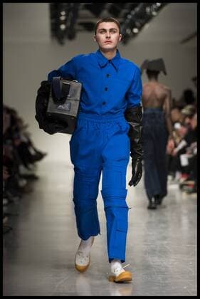 . 06 01 2017. London, United Kingdom. London Fashion Week Men s Xander Zhou at the BFC Showspace on The Strand, London, UK.  xBenxStevensx xi-Imagesx IIM-14117-0011