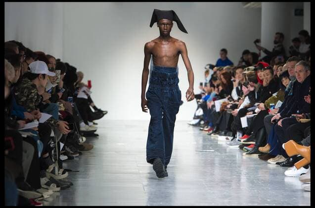 . 06 01 2017. London, United Kingdom. London Fashion Week Men s Xander Zhou at the BFC Showspace on The Strand, London, UK.  xBenxStevensx xi-Imagesx IIM-14117-0016