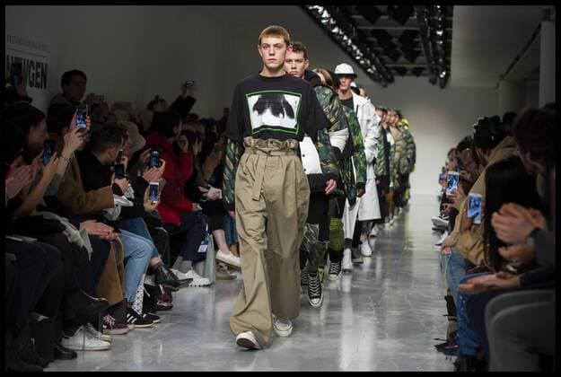 . 06 01 2017. London, United Kingdom. London Fashion Week Men s, Christopher Raeburn at the BFC Show Space on the Strand, London, UK.  xBenxStevensx xi-Imagesx IIM-14120-0010