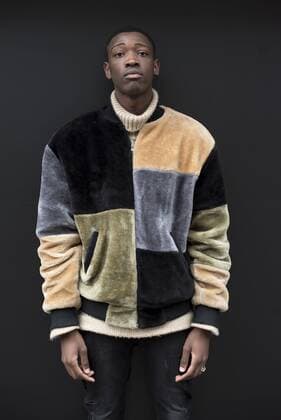 London Fashion Week Men s 2017 Street photography at London Fashion Week Men s 2017. Professional and amateur models pose outside the catwalks at King s College to show their outfits. London Fashion Week is a clothing trade show held in London twice each year, in February and September. It is one of the Big Four fashion weeks, along with the New York (USA), Milan (Italy) and Paris (France).  AlbertoxPezzali