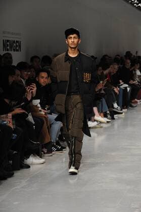 Liam Hodges Catwalk Show during London Fashion Week Men s Show on The Strand. JANUARY 6th 2017  TSTx1716