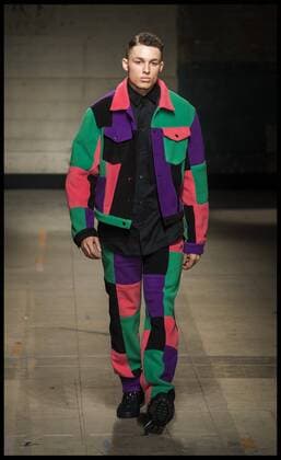. 07 01 2017. London, United Kingdom. London Fashion Week Men s 2017. Designer, Christopher Shannon on display at the Old Selfridges Hotel, London, UK.  xBenxStevensx xi-Imagesx IIM-14122-0002