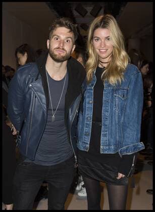 . 07 01 2017. London, United Kingdom. Pictured is Joel Dommett with his guest Hannah Cooper. London Fashion Week Men s 2017. Designer, Matthew Miller on display at the BFC Show Space, The Strand, London, UK.  xBenxStevensx xi-Imagesx IIM-14123-0023