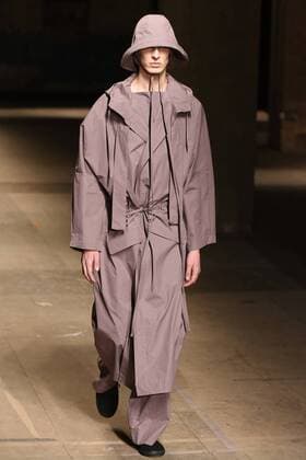 January 6, 2017 - London, England, United Kingdom - A model walks down the catwalk wearing Craig Green s AW17 collection during London Menswear Fashion Week on January 6, 2017 in London, United Kingdom. London United Kingdom  - ZUMAn230 20170106_zaa_n230_583