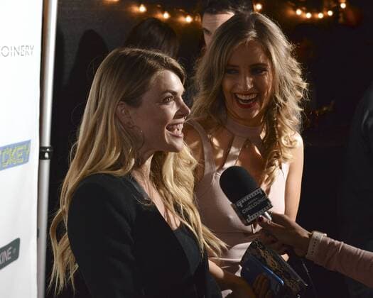 Stevie Nelson and Sarati arrives at the premiere of Gravitas Ventures Hickey at Arena Cinelounge in Hollywood, California on January 6, 2017. USA - 2017 - Premiere Of Gravitas Ventures Hickey .  Copyright: xBillyxBennightx