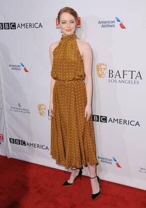 January 7, 2017 - Beverly Hills, CA, United States - 07 January 2017 - Beverly Hills, California - Emma Stone. The BAFTA Tea Party held at the Four Seasons Hotel Los Angeles. Photo Credit: AdMedia Beverly Hills United States - ZUMAa123 20170107_zaa_a123_364