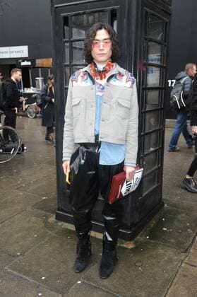Arrivals at the London Fashion Week Men s show, on The Strand. JANUARY 7th 2017  TSTx1725
