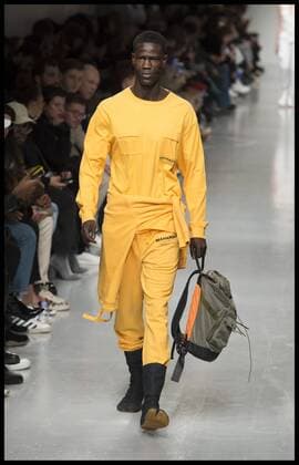 . 08 01 2017. London, United Kingdom. London Fashion Week Men s 2017. Maharishi on display at the BFC Show Space, on The Strand, London, UK.  xBenxStevensx xi-Imagesx IIM-14126-0005