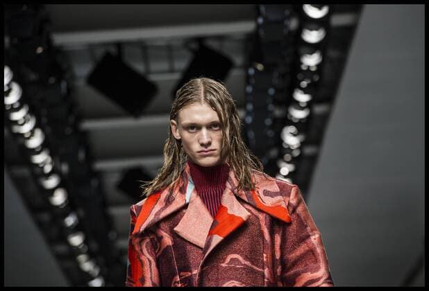 . 08 01 2017. London, United Kingdom. London Fashion Week Men s 2017. Fashion designer, Ximon Lee on display at the BFC Show Space, The Strand, London, UK.  xBenxStevensx xi-Imagesx IIM-14127-0003