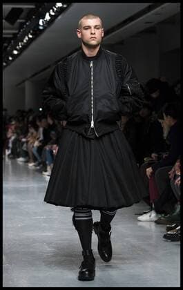 . 08 01 2017. London, United Kingdom. London Fashion Week Men s 2017. Fashion designer KTZ on display at the BFC Show Space on the Strand, London, UK.  xBenxStevensx xi-Imagesx IIM-14128-0002