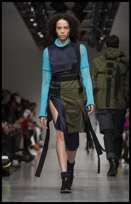 . 08 01 2017. London, United Kingdom. London Fashion Week Men s 2017. Fashion designer Christopher Raeburn on display at the BFC Show Space on The Strand, London, UK.  xBenxStevensx xi-Imagesx IIM-14130-0002