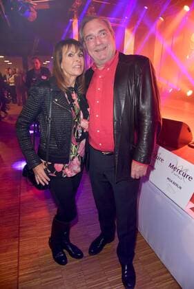 Ireen Sheer mit Ehemann Klaus-Jürgen Kahl 6. Smago Award im Mercure Hotel Moa in Berlin Moabit am 08.01.2017