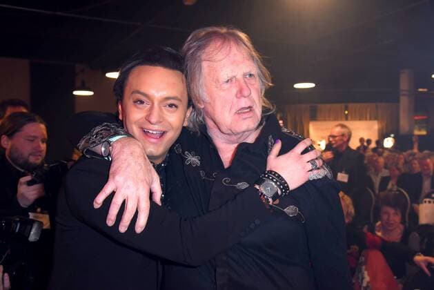 Gunter Gabriel, Julian F. M. Stöckel 6. Smago Award im Mercure Hotel Moa in Berlin Moabit am 08.01.2017