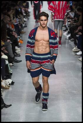 . 08 01 2017. London, United Kingdom. London Fashion Week Men s 2017. Designer, Sibling, on display at the BFC Show Space, The Strand, London, UK.  xBenxStevensx xi-Imagesx IIM-14131-0013