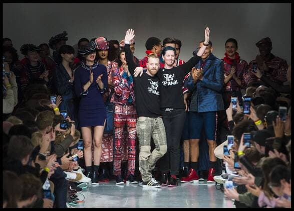 Themen der Woche Bilder des Tages . 08 01 2017. London, United Kingdom. London Fashion Week Men s 2017. Designer, Sibling, on display at the BFC Show Space, The Strand, London, UK.  xBenxStevensx xi-Imagesx IIM-14131-0015