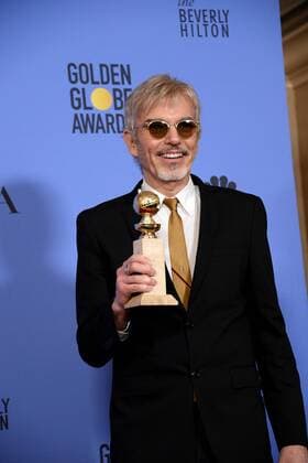 Billy Bob Thornton, winner of the award for Best Performance by an Actor in a Television Series - Drama appears backstage during the 74th annual Golden Globe Awards at the Beverly Hilton Hotel in Beverly Hills, California on January 8, 2017.  LAP20170108460 JIMxRUYMEN
