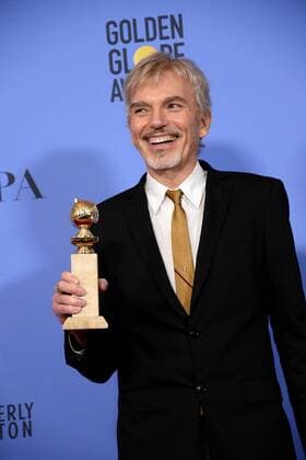 Billy Bob Thornton, winner of the award for Best Performance by an Actor in a Television Series - Drama appears backstage during the 74th annual Golden Globe Awards at the Beverly Hilton Hotel in Beverly Hills, California on January 8, 2017.  LAP20170108466 JIMxRUYMEN