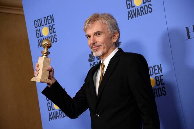 Billy Bob Thornton, winner of the award for Best Performance by an Actor in a Television Series - Drama appears backstage during the 74th annual Golden Globe Awards at the Beverly Hilton Hotel in Beverly Hills, California on January 8, 2017.  LAP20170108468 JIMxRUYMEN