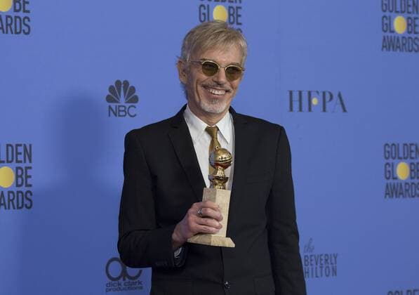 January 8, 2017 - Beverly Hills, California, U.S - After winning the category of BEST PERFORMANCE BY AN ACTOR IN A TELEVISION SERIES ? DRAMA for his role in Goliath, actor Billy Bob Thornton poses backstage in the press room with his Golden Globe Award at the 74th Annual Golden Globe Awards at the Beverly Hilton in Beverly Hills, CA on Sunday, January 8, 2017. Beverly Hills U.S. - ZUMAp124 20170108_zaa_p124_028