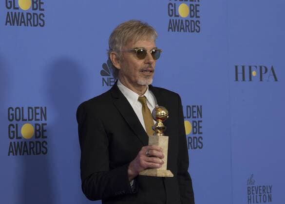 January 8, 2017 - Beverly Hills, California, U.S - After winning the category of BEST PERFORMANCE BY AN ACTOR IN A TELEVISION SERIES ? DRAMA for his role in Goliath, actor Billy Bob Thornton poses backstage in the press room with his Golden Globe Award at the 74th Annual Golden Globe Awards at the Beverly Hilton in Beverly Hills, CA on Sunday, January 8, 2017. Beverly Hills U.S. - ZUMAp124 20170108_zaa_p124_030
