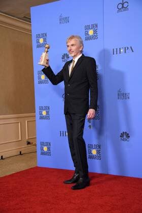Jan 8, 2017 - Beverly Hills, California, U.S - After winning the category of BEST PERFORMANCE BY AN ACTOR IN A TELEVISION SERIES DRAMA for his role in Goliath, actor BILLY BOB THORNTON poses backstage in the press room with his Golden Globe Award at the 74th Annual Golden Globe Awards at the Beverly Hilton in Beverly Hills, CA on Sunday, January 8, 2017. Beverly Hills U.S - ZUMAz03_ 20170108_sha_z03_456