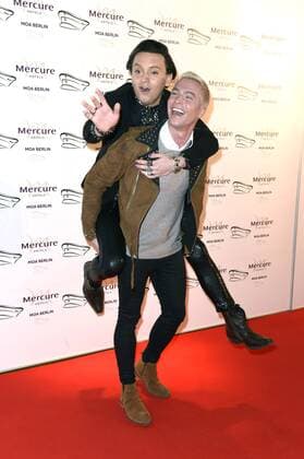 Julian F.M. Stoeckel und Julian David bei der Verleihung des 6. smago! Award im Mercure Hotel MOA. Berlin, 08.01.2017 Foto:xF.xKernx xFuturexImage