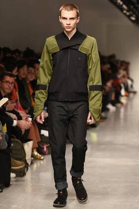 January 8, 2017 - London, United Kingdom - The model walk down the catwalk wearing Christopher Raeburn s AW17 at London Fashion Week Men on Jan 6th 2017. London United Kingdom  - ZUMAn230 20170108_zaa_n230_519