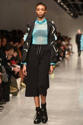 January 8, 2017 - London, United Kingdom - The model walk down the catwalk wearing Christopher Raeburn s AW17 at London Fashion Week Men on Jan 6th 2017. London United Kingdom  - ZUMAn230 20170108_zaa_n230_560