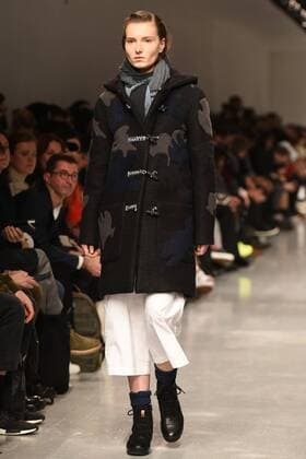 January 8, 2017 - London, United Kingdom - The model walk down the catwalk wearing Christopher Raeburn s AW17 at London Fashion Week Men on Jan 6th 2017. London United Kingdom  - ZUMAn230 20170108_zaa_n230_564