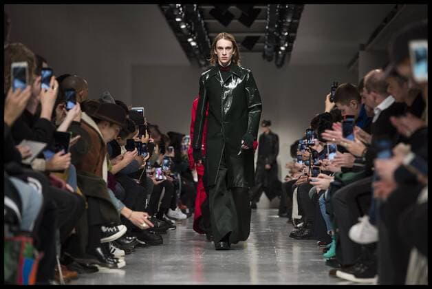 . 09 01 2017. London, United Kingdom. London Fashion Week Men s 2017. Designer John Lawrence Sullivan on display at the BFC Show Space on the Strand, London, UK.  xBenxStevensx xi-Imagesx IIM-14138-0012