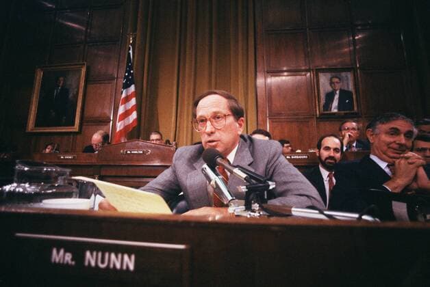 sam nunn - irancontra 1987.07.15-21 - ZUMAw85_ 20070712_zaf_w85_808