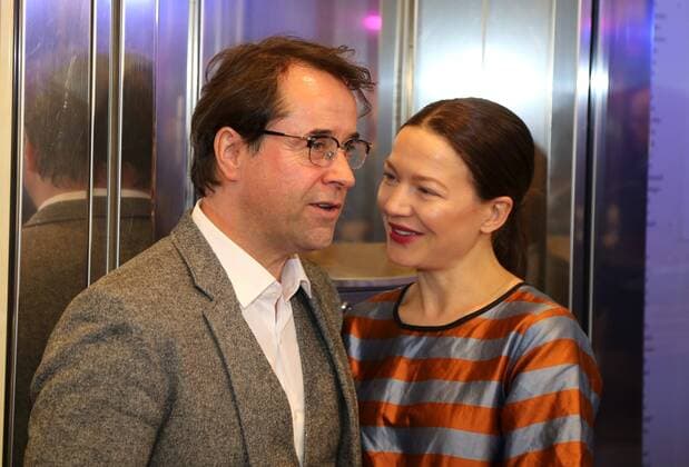 Kinopremiere - Die Blumen von Gestern Wien, Gartenbau Kino, 09. 01. 2017 Jan Josef LIEFERS, Hannah HERZSPRUNG