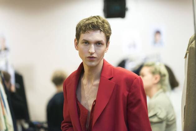 London: Backstage Vivienne Westwood Fashion Show General backstage and atmosphere at Vivienne Westwood s fashion show during London Fashion Week Men s 2017 to present the AW 17 18.  AlbertoxPezzali