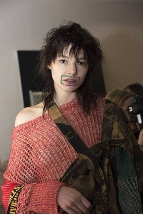 London: Backstage Vivienne Westwood Fashion Show General backstage and atmosphere at Vivienne Westwood s fashion show during London Fashion Week Men s 2017 to present the AW 17 18.  AlbertoxPezzali